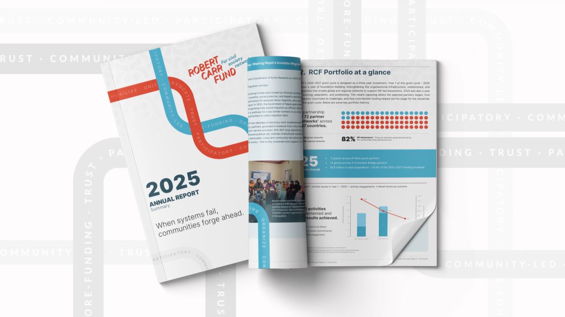 Robert Carr Fund Annual Report