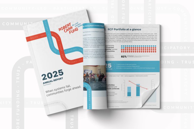 Robert Carr Fund Annual Report