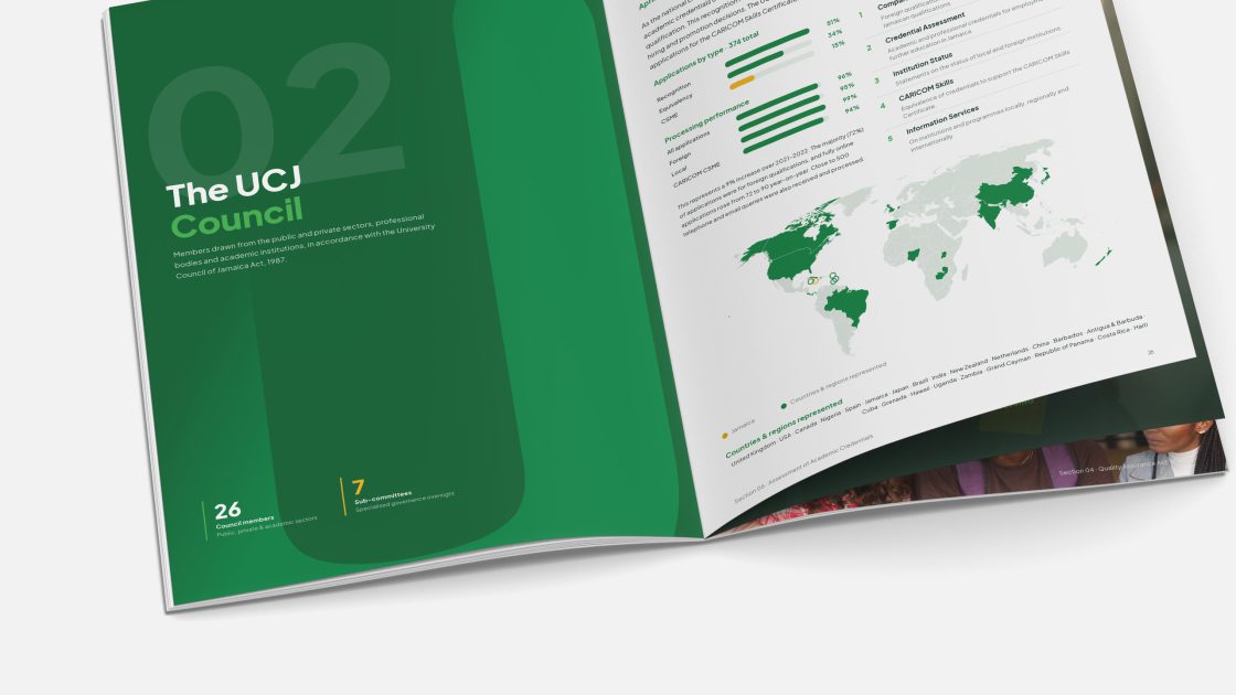University Council of Jamaica Annual Reports